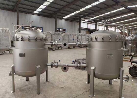 Filtro de bolsas múltiples utilizado en la industria del agua industrial