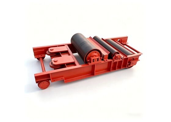 Conveyor de retorno de la mina de carbón Roller de limpieza de discos de goma