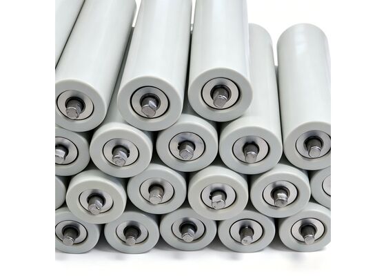 Rodillo tensor de retorno de disco de goma antiadherente para material húmedo
