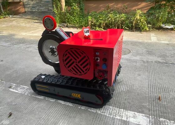 37kw autopropulsado poderosa sierra de alambre de rastreo para el corte estático no destructivo