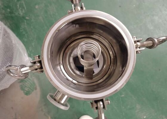 Filtro industrial de acero inoxidable de una sola bolsa para la industria de llenado