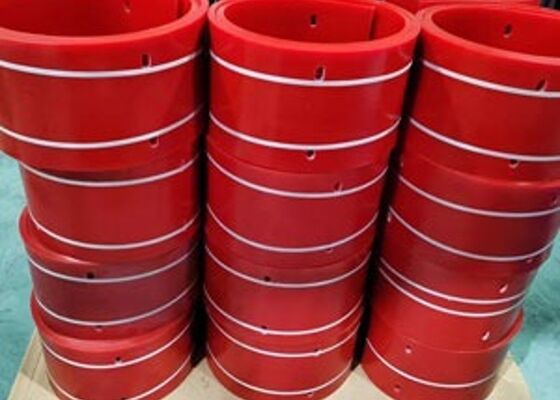 Conveyor de poliuretano para el transporte de polvo de la cantera de trabajo pesado