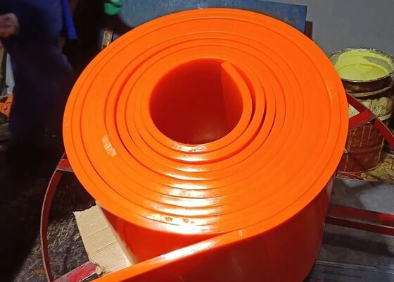 Cinturón transportador de PU 12 mm de espesor Vida útil larga Sistema transportador de carbón