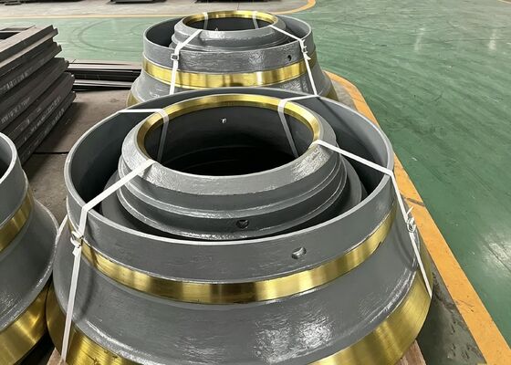 Placas del desgaste de la mandíbula del acero de alto manganeso para la trituradora minera desgaste - Mn18Cr2 resistente con el perfil optimizado del diente