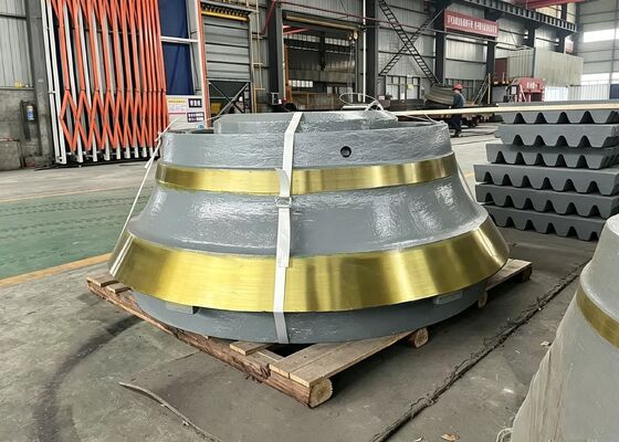 Material Mn13 para equipos de trituración de piedras de granito y basalto