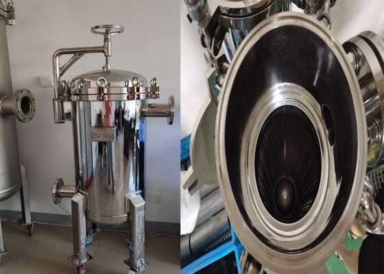 Recipientes de carcasa de bolsa de filtro líquido de grado industrial 0,5 micrones