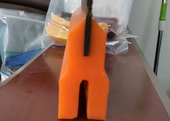 Transbordador PU raspadora de cuchilla de trabajo pesado resistente al desgaste del mineral Sistema de transporte de manipulación