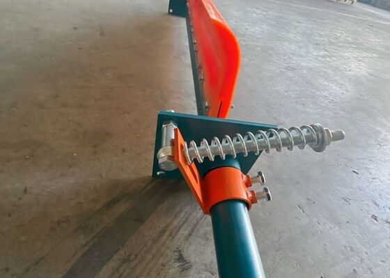 Limpiador de cinturón de poliuretano raspador secundario Azul PU Blade transportador de alta resistencia al desgaste