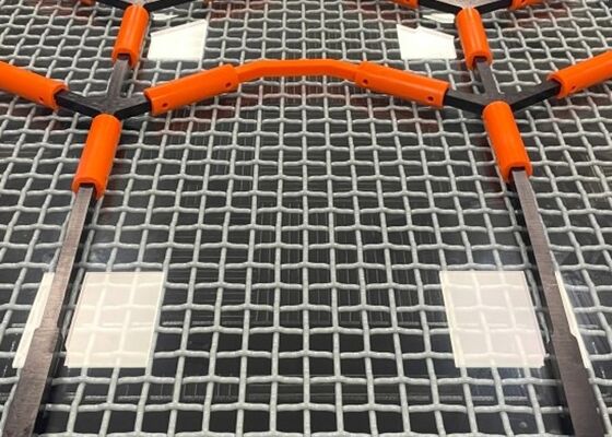 Rodas anti-pegging duraderas para cubiertas de pantalla de minería