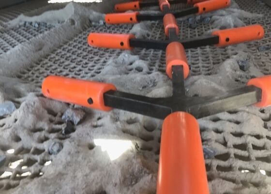 Barras de desbloqueo de pantalla de flujo de flexión con resistencia al desgaste superior
