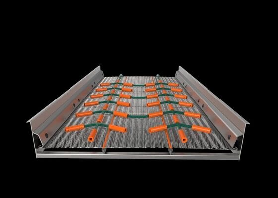 Rodas de desbloqueo resistentes al desgaste para pantallas de flujo invertido