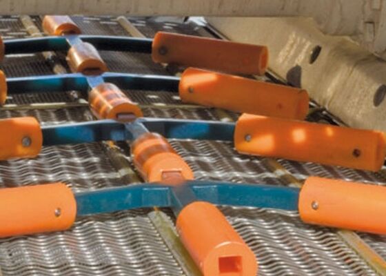 Varillas de limpieza de cribas de alta durabilidad para la industria minera