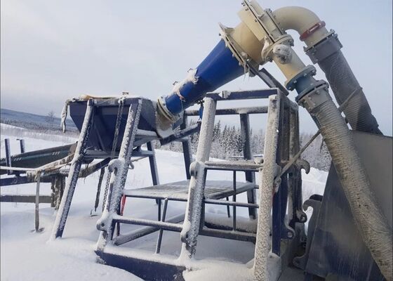 Sistema de agrupación de hidrociclones de poliuretano Ciclón azul resistente a la corrosión para el lavado de carbón