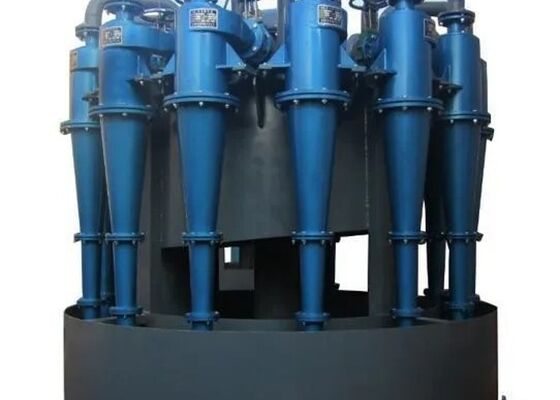 Hidrociclón de mini plástico de alta precisión con PU resistente al desgaste para el proceso de obtención de mineral a pequeña escala