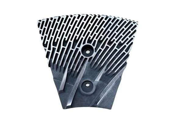 Segmentos de refinador de espesor de 33 mm-42 mm para desfibrilador de refinador de MDF