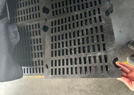 Puente de detección de caucho de alta eficiencia para la extracción de mineral