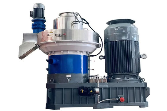 Prensa de briquetas de biomasa de 22 kW 30 HP para pequeñas fábricas