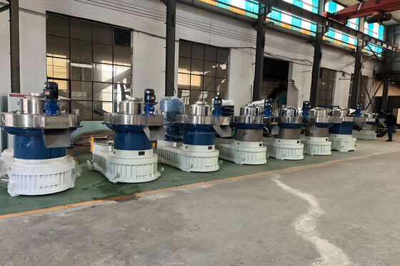 Prensa de briquetas hidráulicas de 2200 mm de largo para uso en fábrica