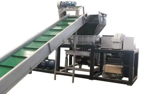Trituradora con doble motor de 60 kW para el reciclaje de chatarra de aluminio