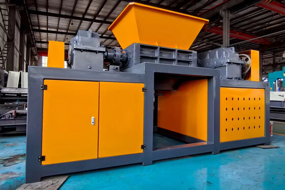 Máquina de trituración de neumáticos de doble motor de 60 kW