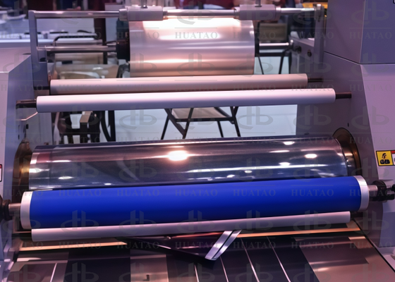 Rodillo de calentamiento por inducción refrigerado por agua con aislamiento cerámico para impresión térmica y laminación de precapa