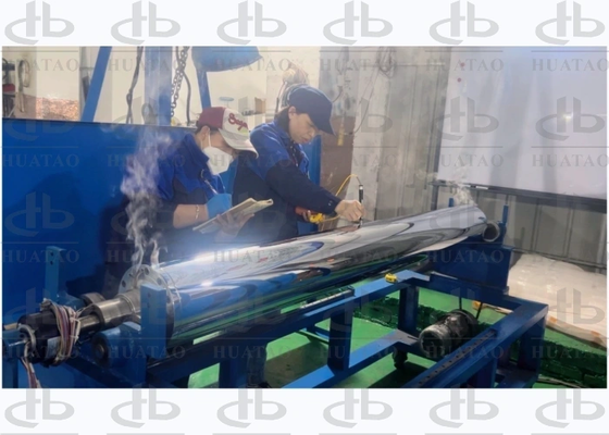Reemplace el rodillo de calentamiento por inducción de calor de aceite tradicional para la producción de extrusión de películas y no tejidos