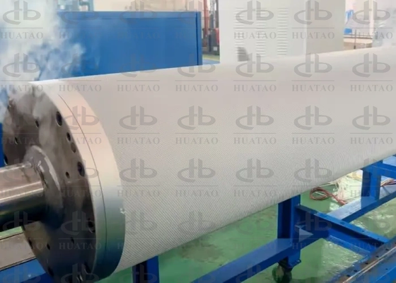 Rodillo de calentamiento por inducción fabricado de tamaño personalizado para filtro de PTFE y conformación electrónica en caliente