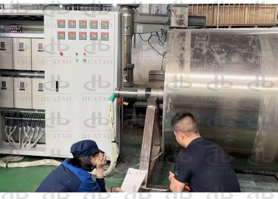 Rodillo de calentamiento por inducción con propagación uniforme del calor de longitud completa para piezas de litio y prensa en caliente no tejida