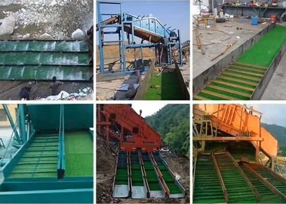 Alto índice de captura de la planta de lavado de oro para la industria minera