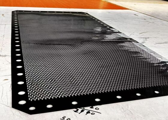 HUATAO Industrial Grommet Screen 304L de acero inoxidable con borde plegado resistente a las altas temperaturas