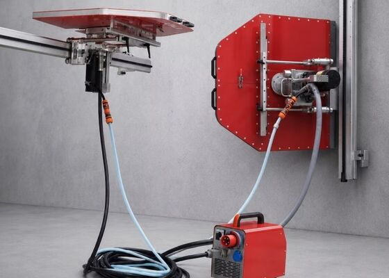 Máquina avanzada de sierra de pared con control inteligente remoto y sistema de alimentación automática