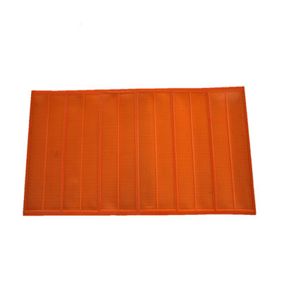 Malla Fina de Poliuretano de 0.075mm de Apertura, Resistente a la Abrasión y Anti-Obstrucción para Cribado en Minería