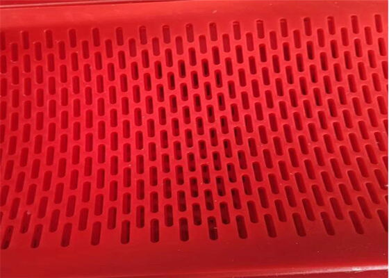 Industrias mineras Flip Flop Screen con elastómero de poliuretano altamente resistente para aplicaciones en canteras