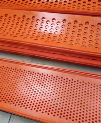 Panel de pantalla de poliuretano con apertura de 3x10 mm para aplicaciones en minas y canteras con buena resistencia al desgaste