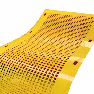 2 mm de espesor poliuretano Flip-Flop Screen Mat para tamizado de las culetas con tamaño personalizable