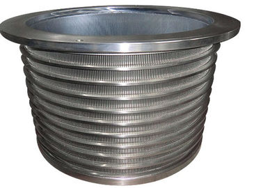 El diámetro interno 795m m de la cesta de la pantalla de alambre de la cuña del modelo de Voith SS23 ranuró 0.13mm/0.15m m