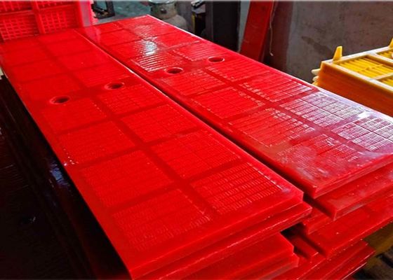 0.125mm de apertura de Polyurethane Rojo de Deshidratación Panel de pantalla con conexión de clavos rosa