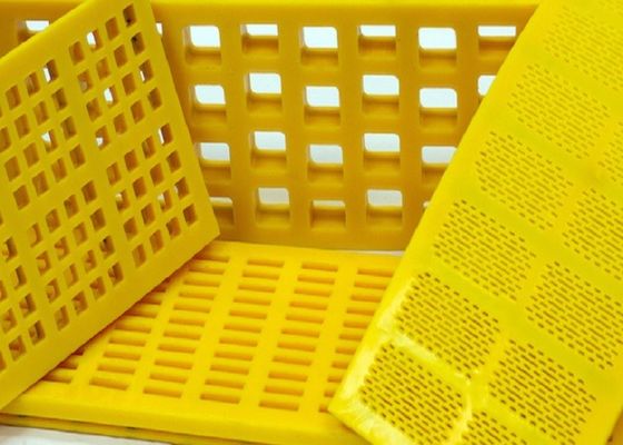 Alta resistencia de abrasión que tamiza la pantalla Mesh For Quarry de la PU