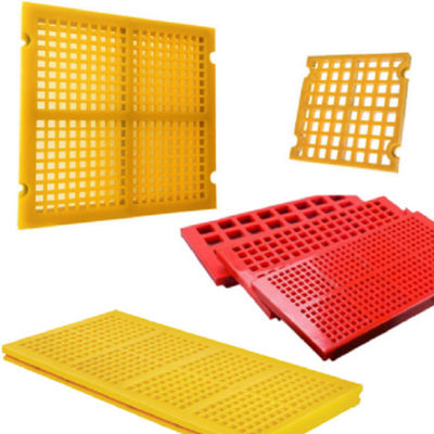 Tamiz vibratorio de desecación Mesh Panels de la arena de la silicona de la PU